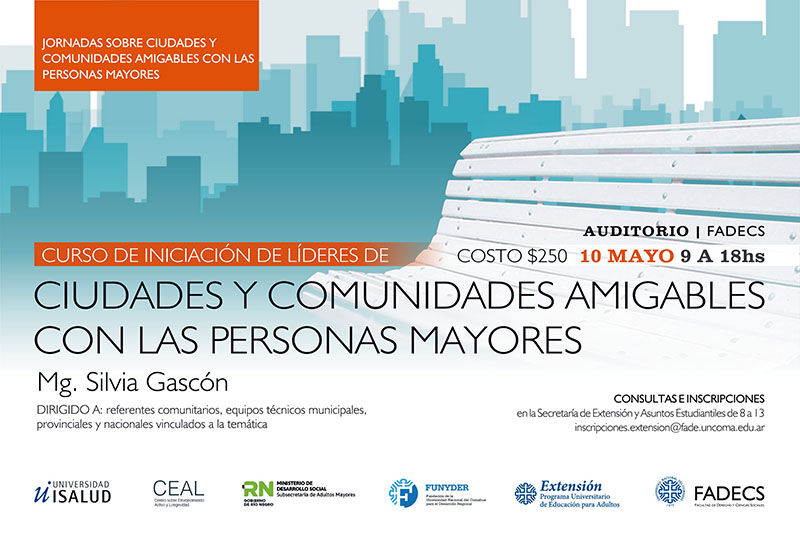 JORNADA SOBRE CIUDADES Y COMUNIDADES AMIGABLES CON LAS PERSONAS MAYORES